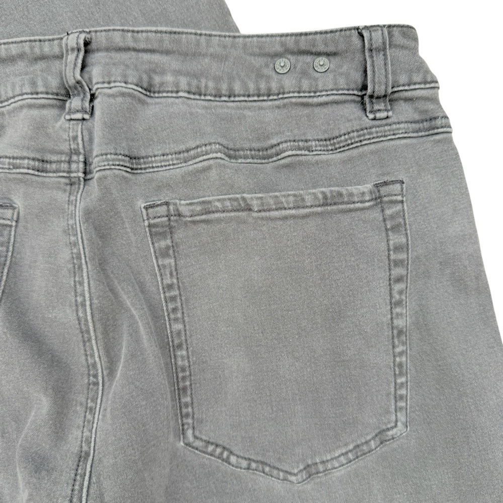 CAbi Slim Boot Cut Jeans Women's 12 Charcoal Gray Black #3042R - Picture 6 of 9